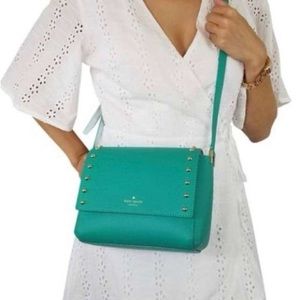 Kate Spade Leather Studded Crossbody Bag